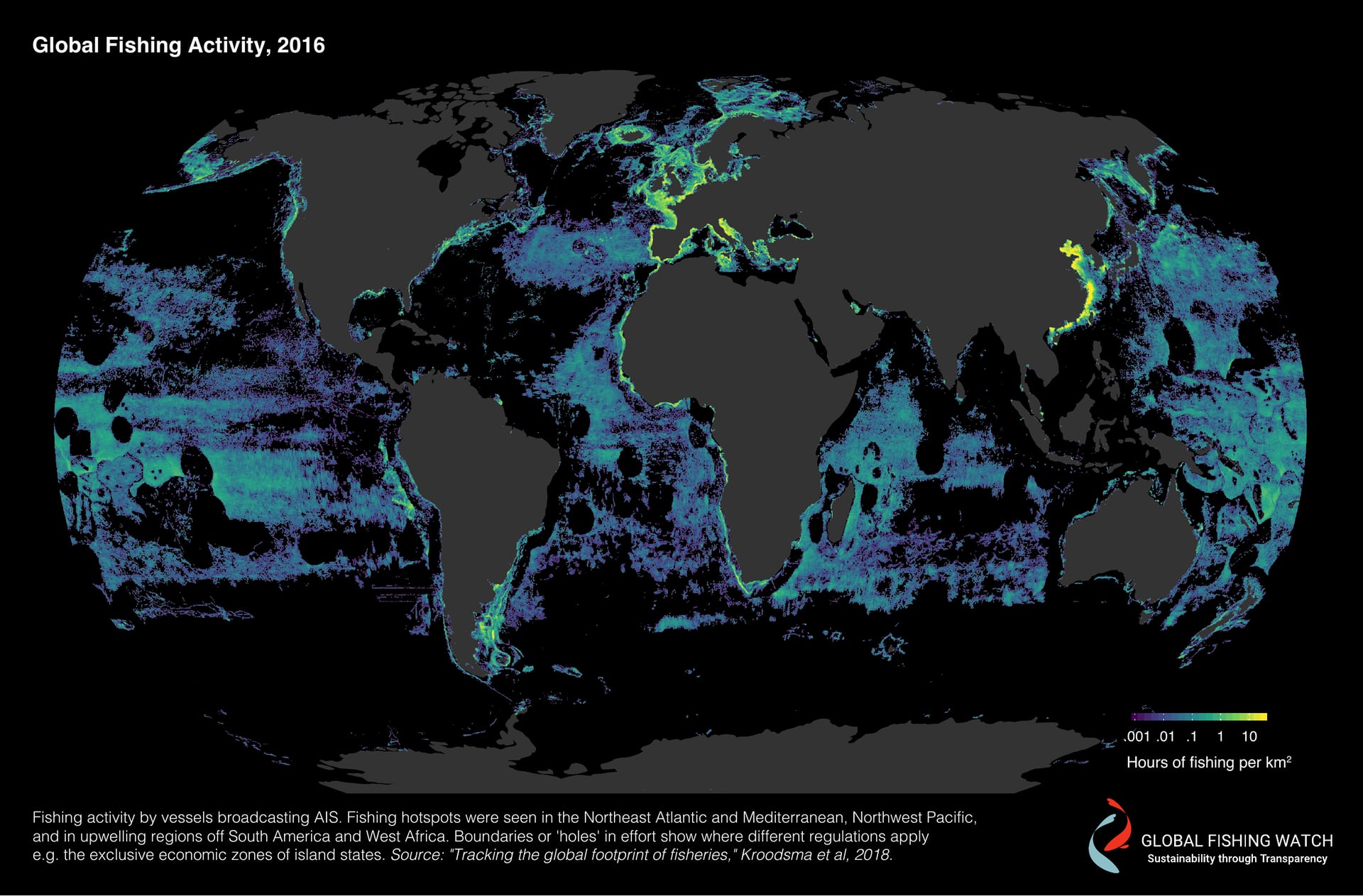 Παγκόσμια Αλιευτική Δραστηριότητα, 2016