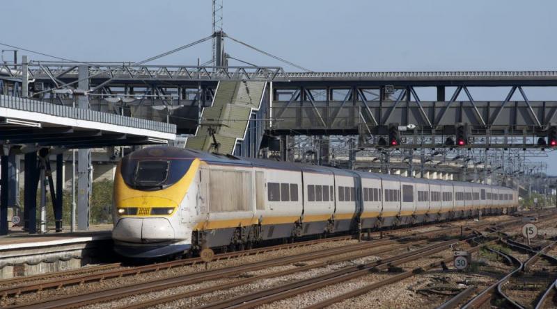 wooden eurostar train